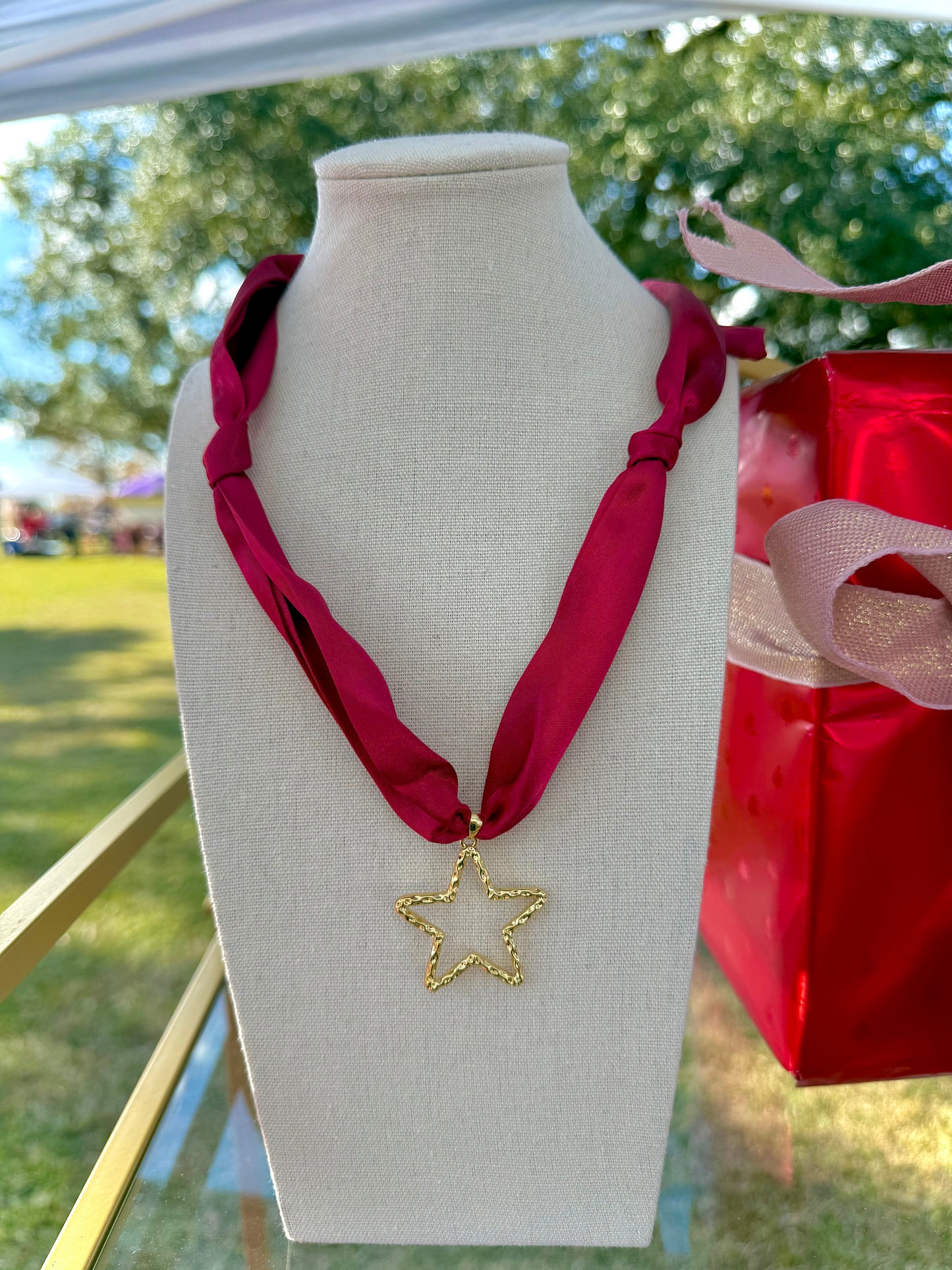 Merry Star Scarf Necklace