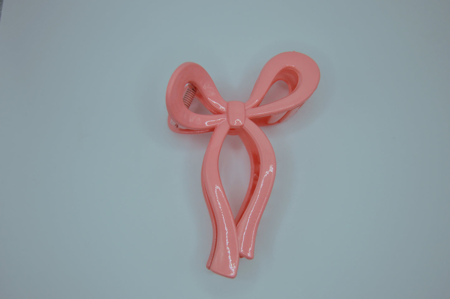 Pink Bow Hair Clip