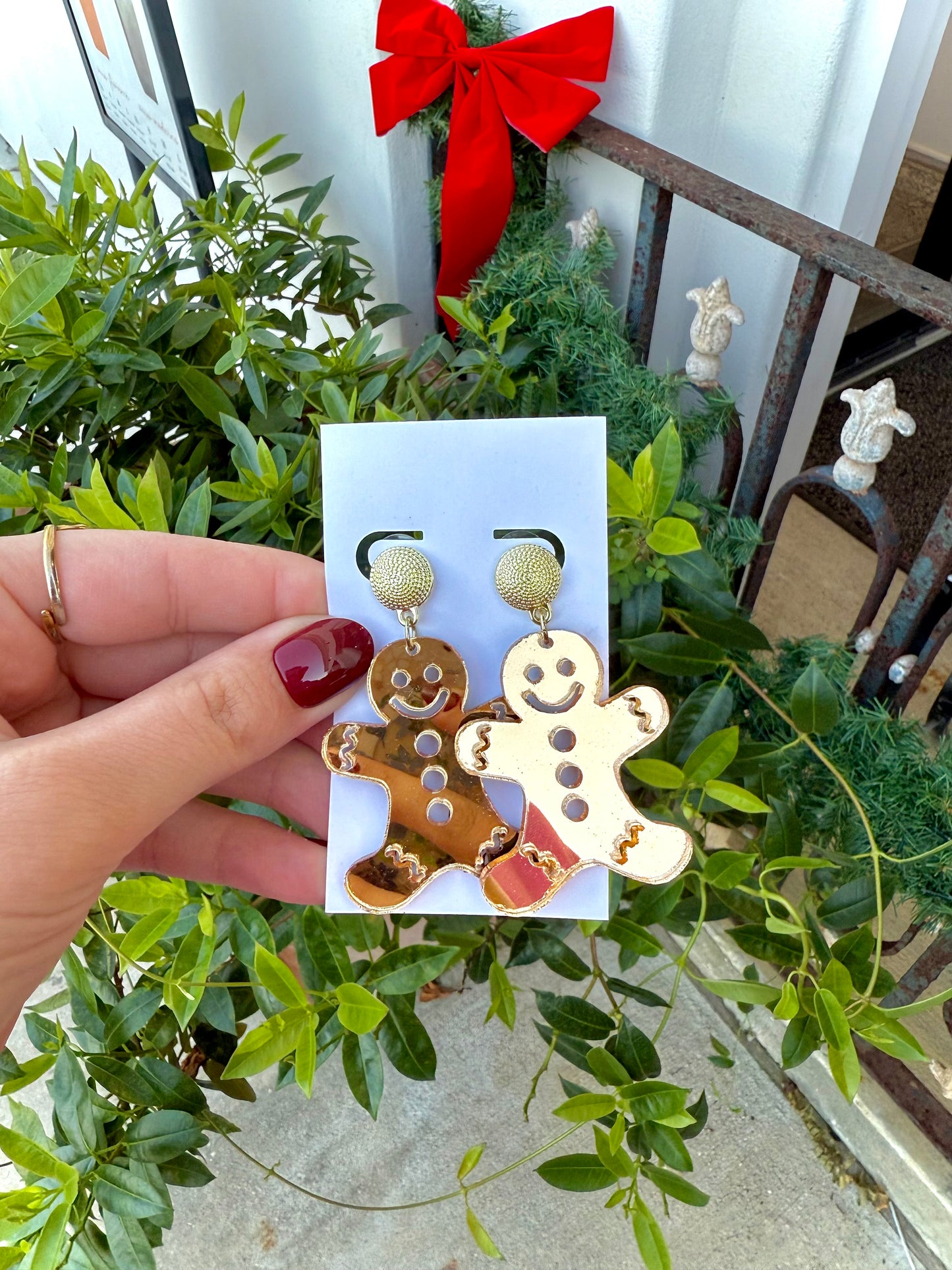 Gingerbread Earrings