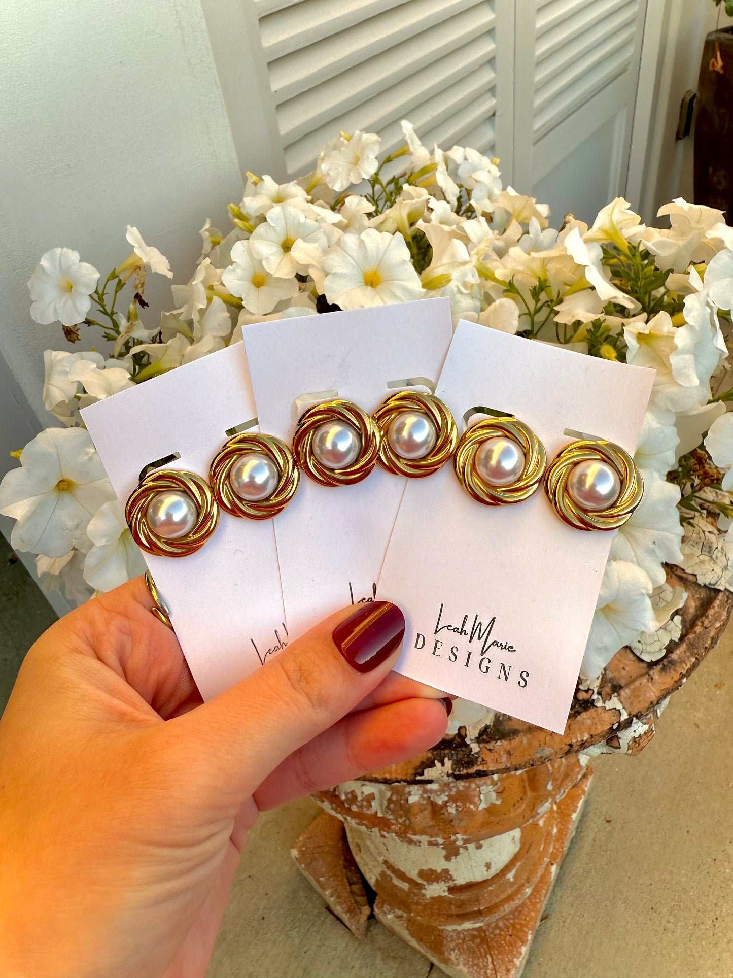 Amelia Pearl Earring