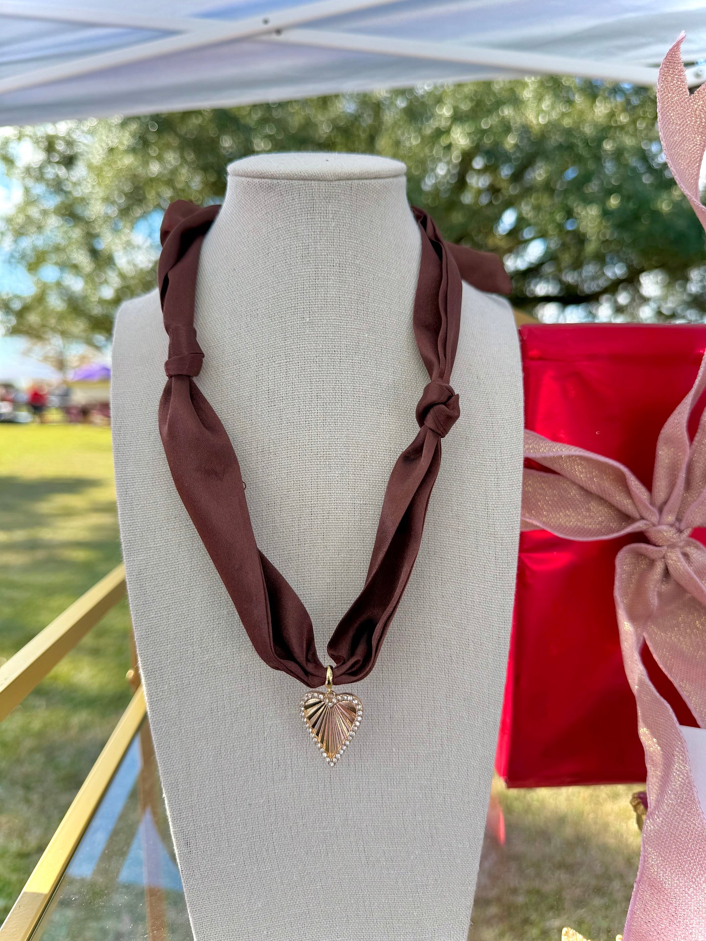 Clara Scarf Necklace