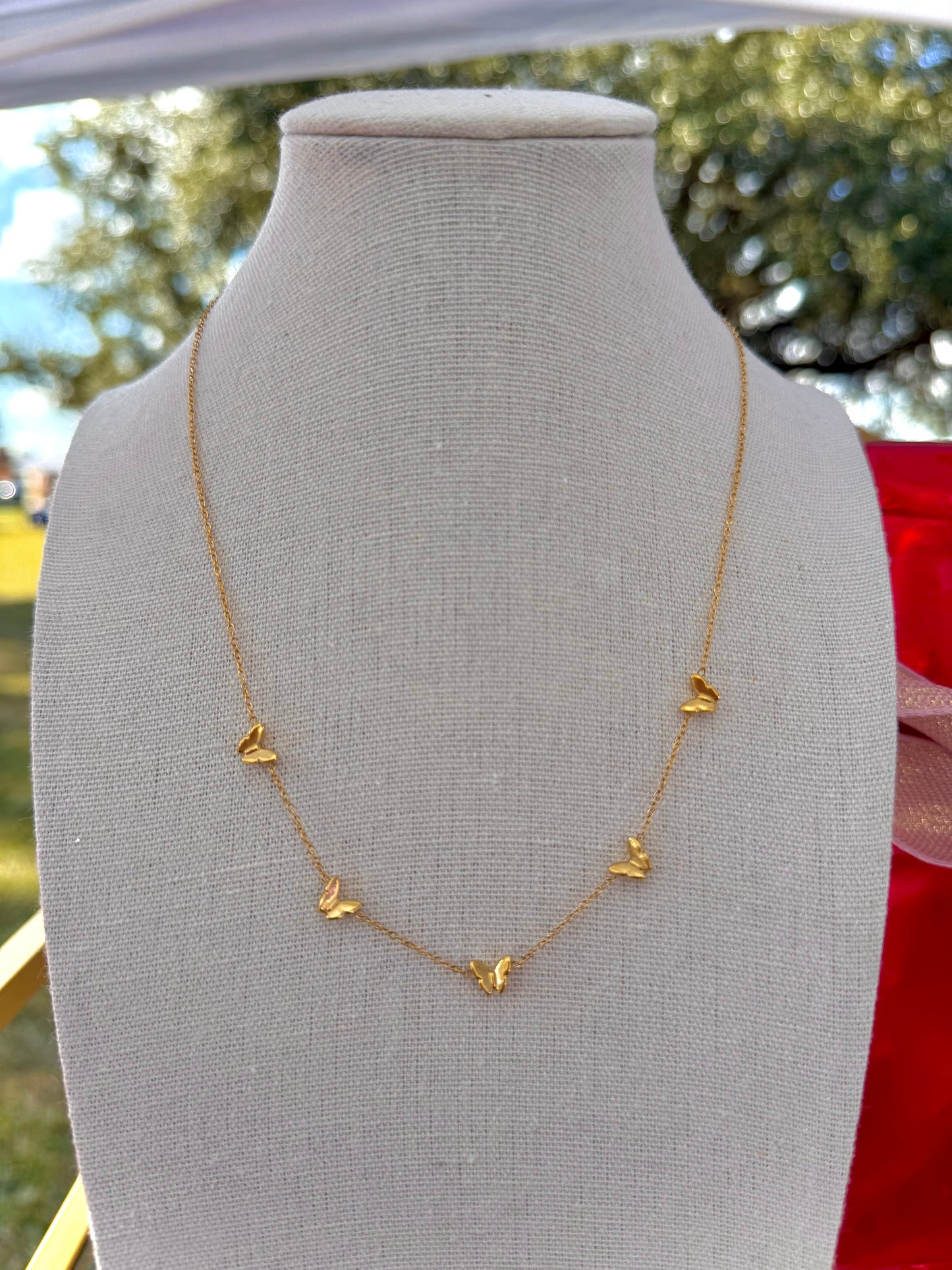 Dainty Butterfly Necklace