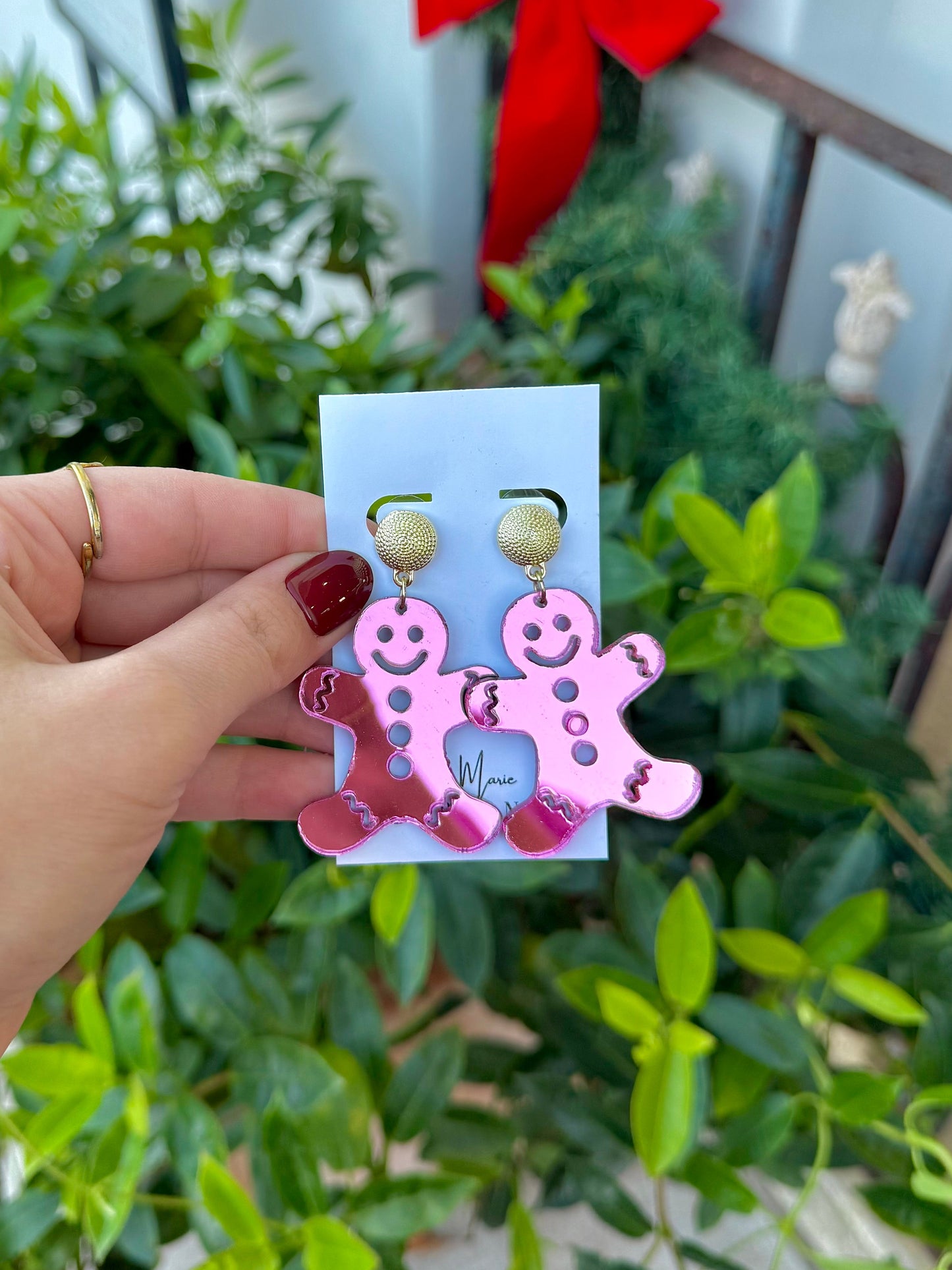 Gingerbread Earrings