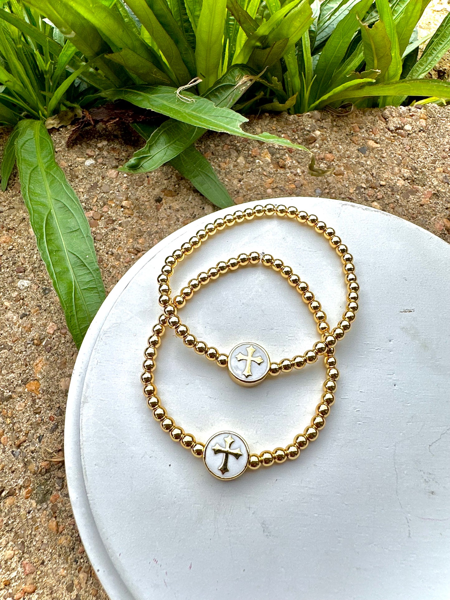 Abigail Cross Bracelet