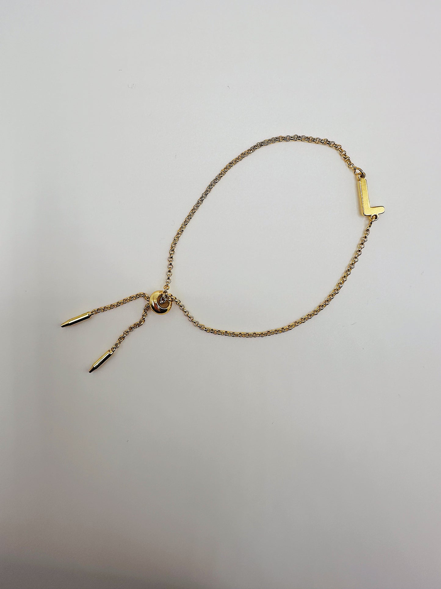 Gold Initial Bracelet