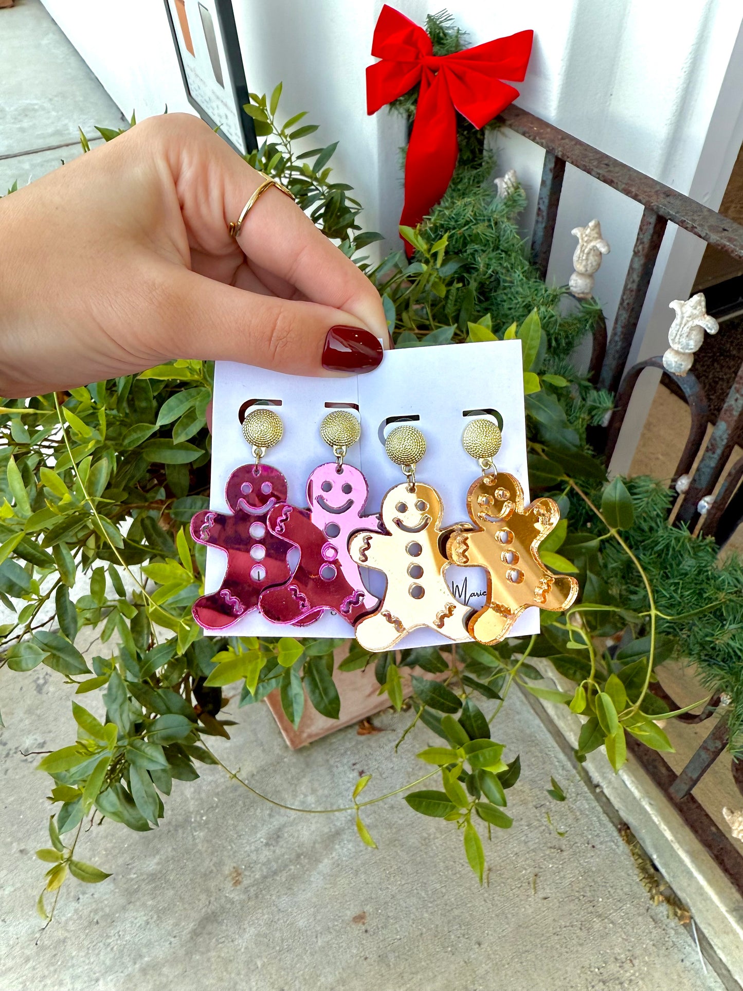 Gingerbread Earrings