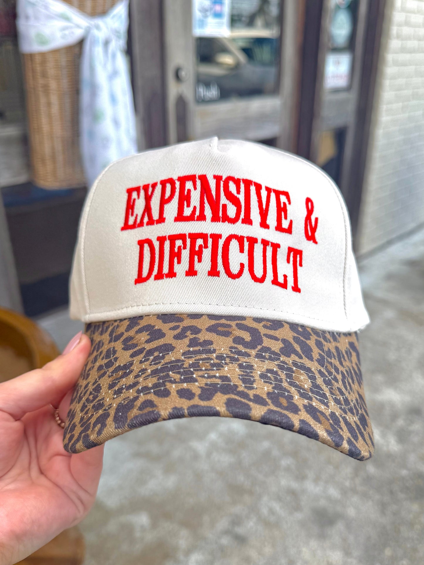 Expensive & Difficult Embroidered Trucker