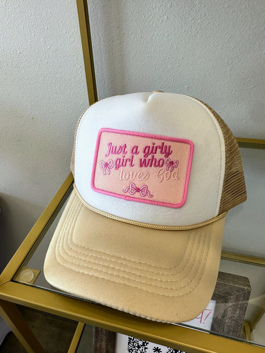 Girl Who Loves God Hat