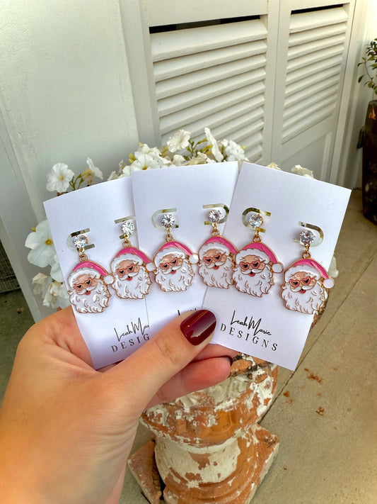 Santa Earrings