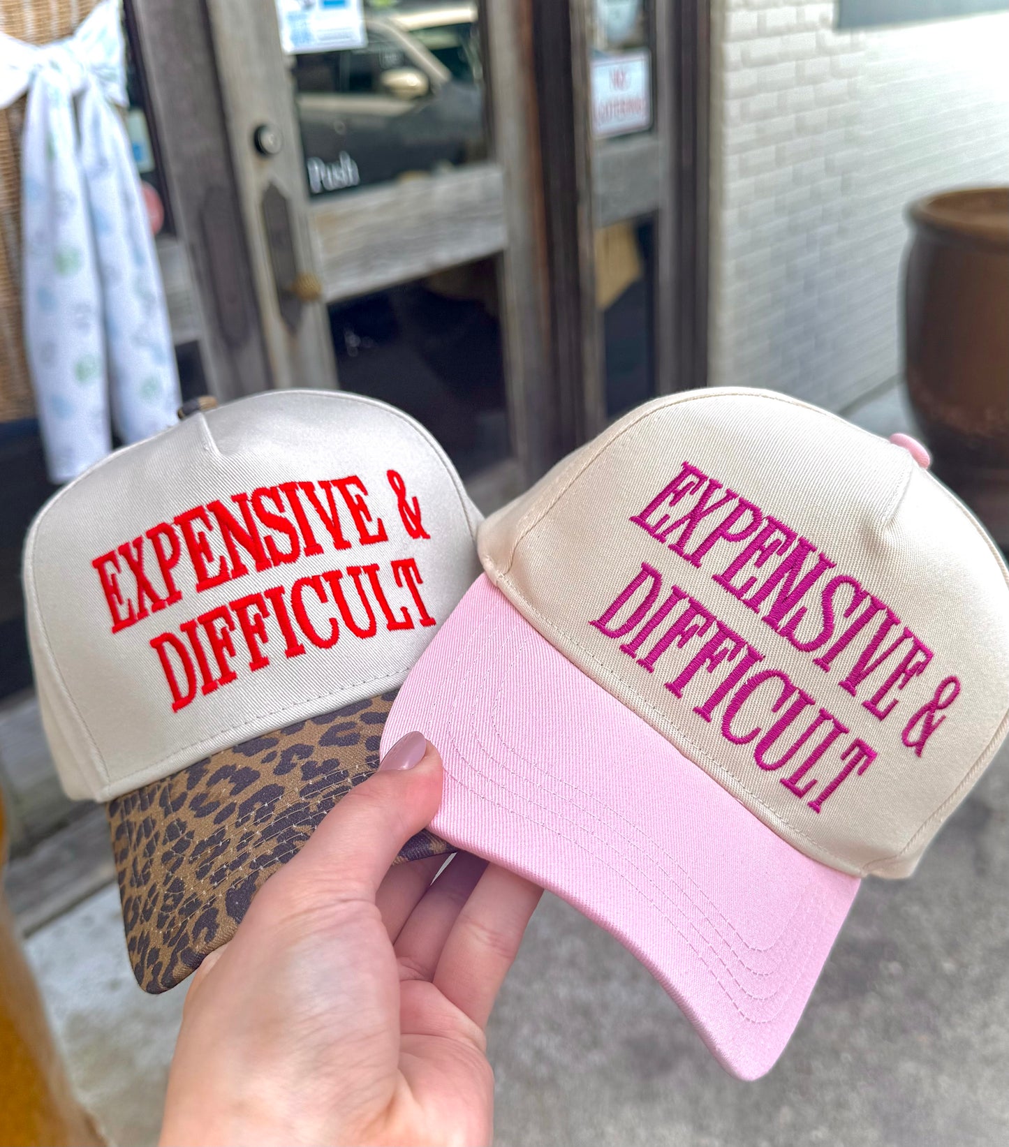 Expensive & Difficult Embroidered Trucker