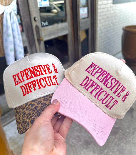 Expensive & Difficult Embroidered Trucker