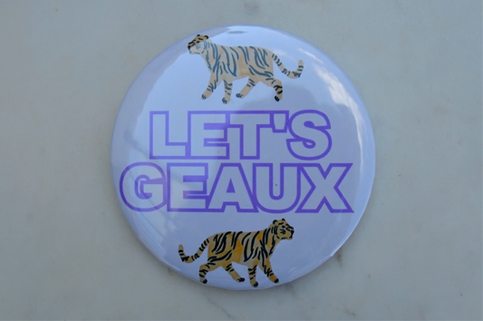 Let’s Geaux Button