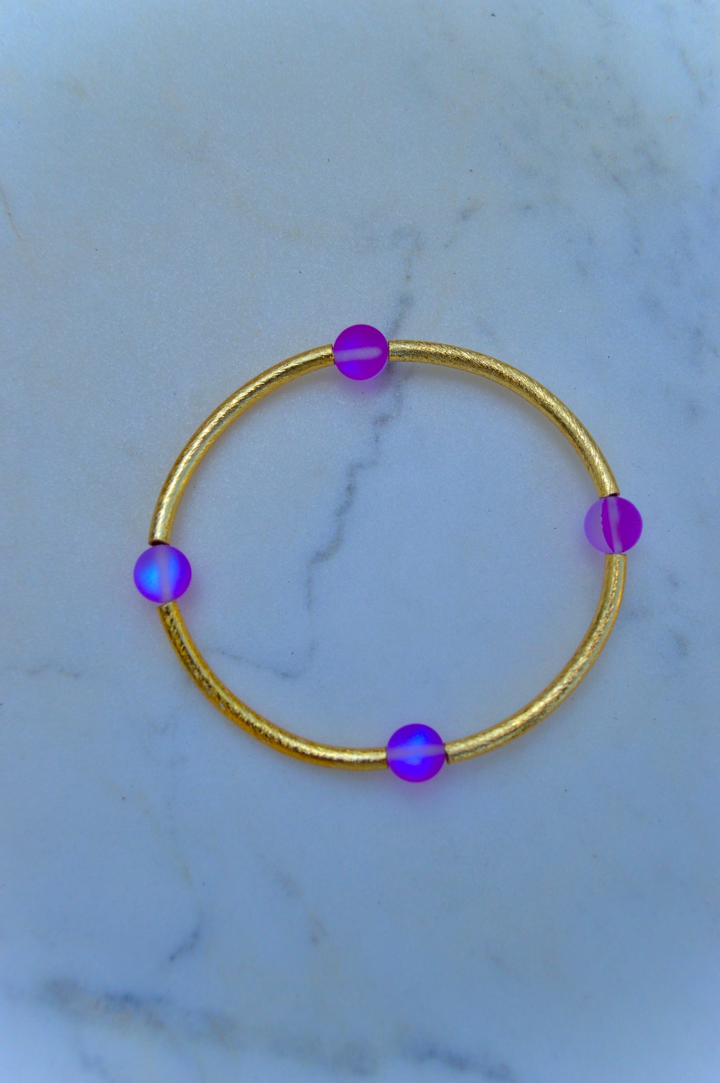 Purple Frost Bangle