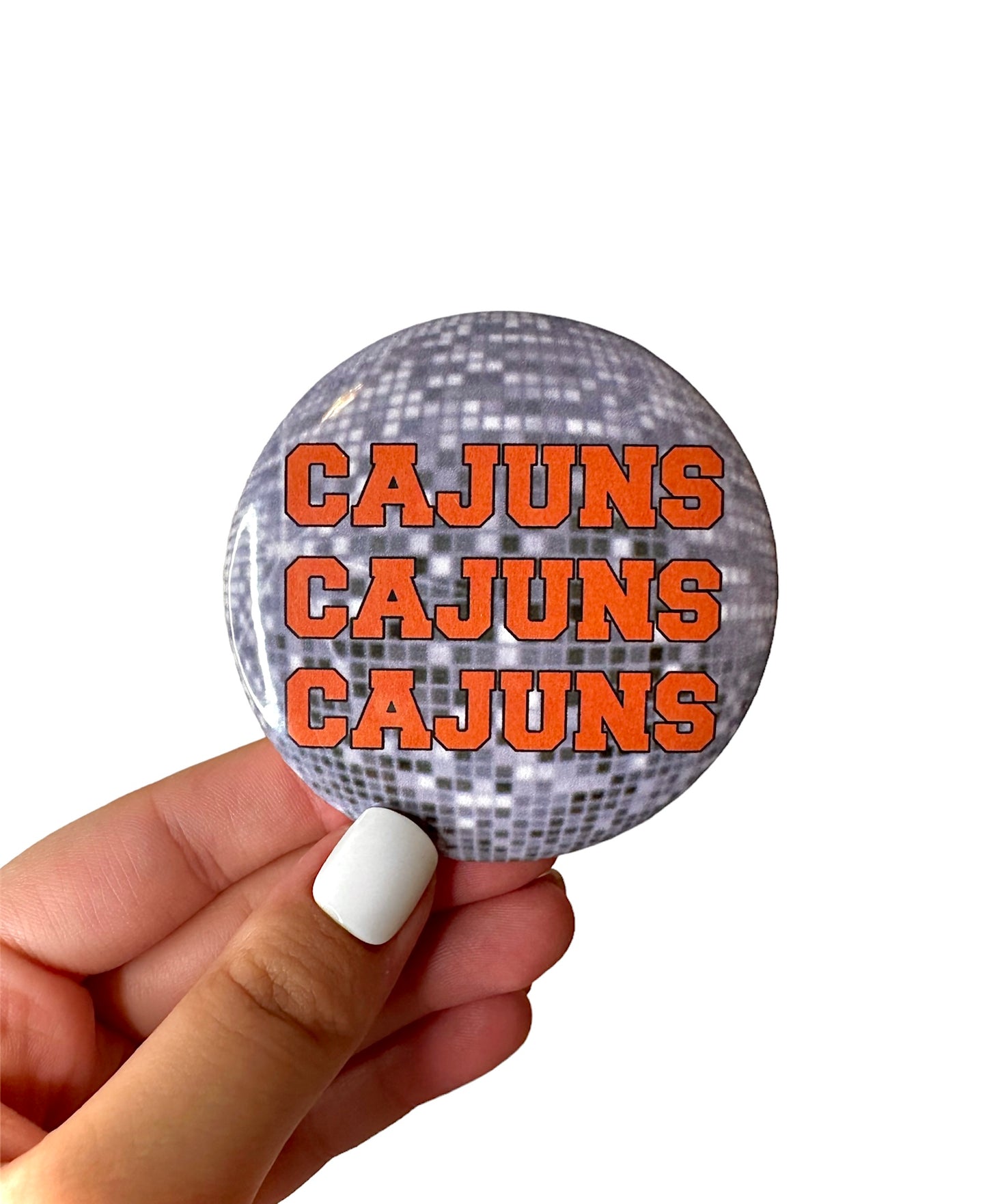 Cajuns Disco Button