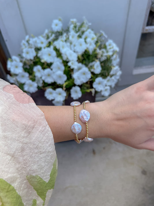 Coastal Pearl Bracelet