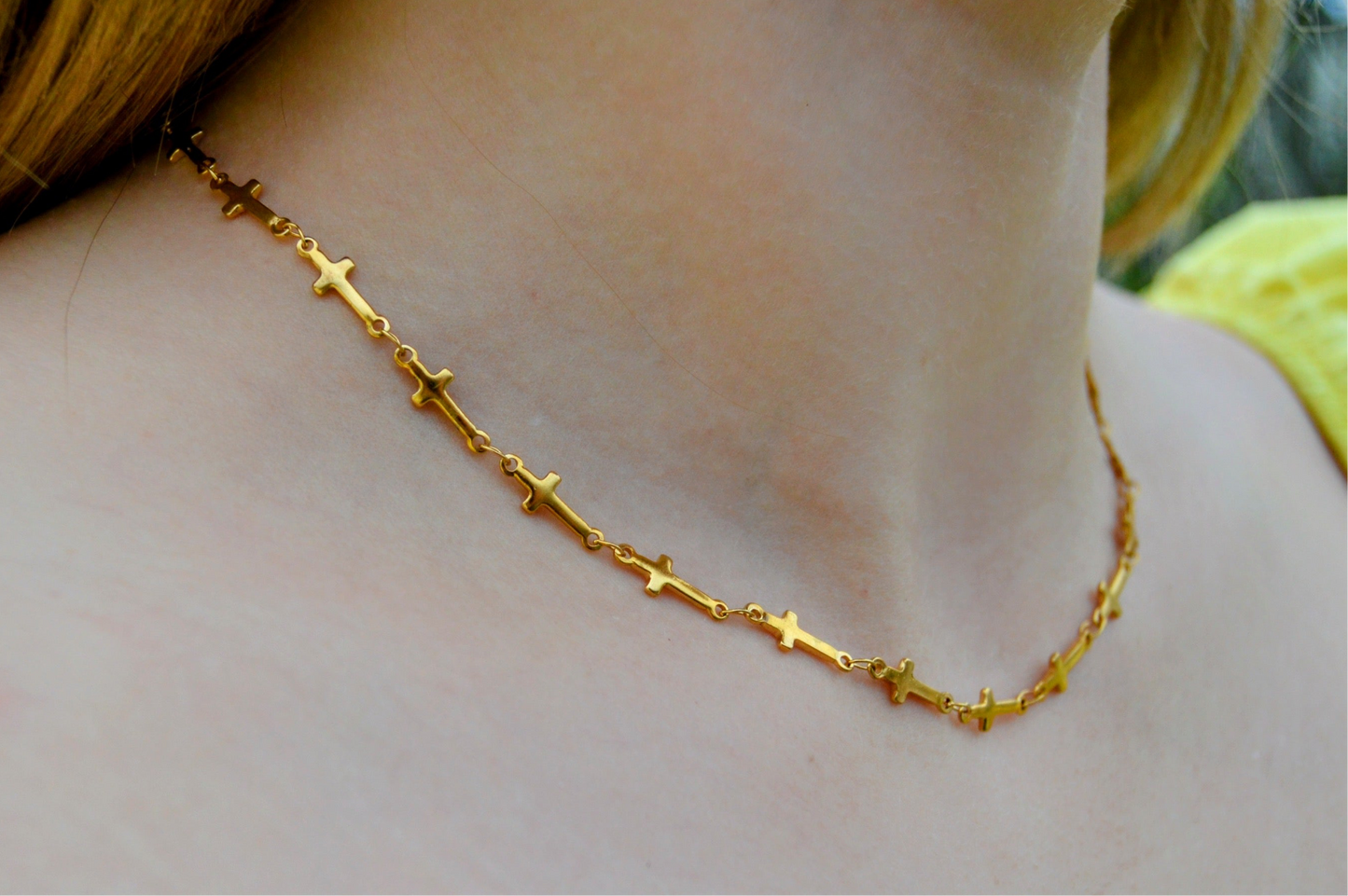 Dainty Cross Necklace